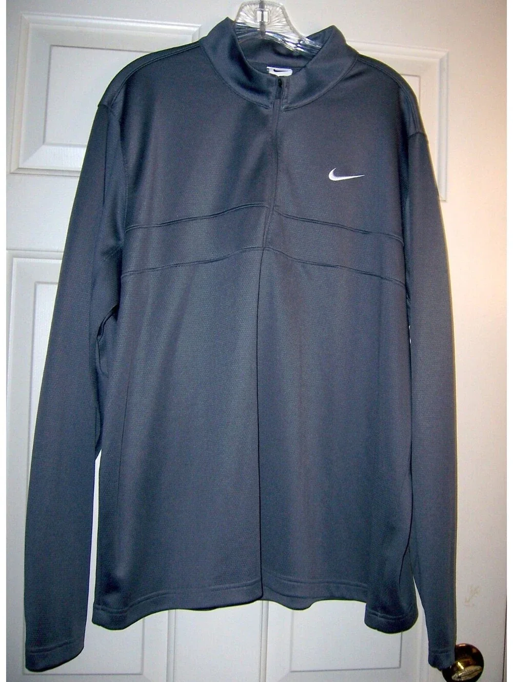 Nike Men's Dri-FIT Victory Half-Zip Golf Pullover Grey XL